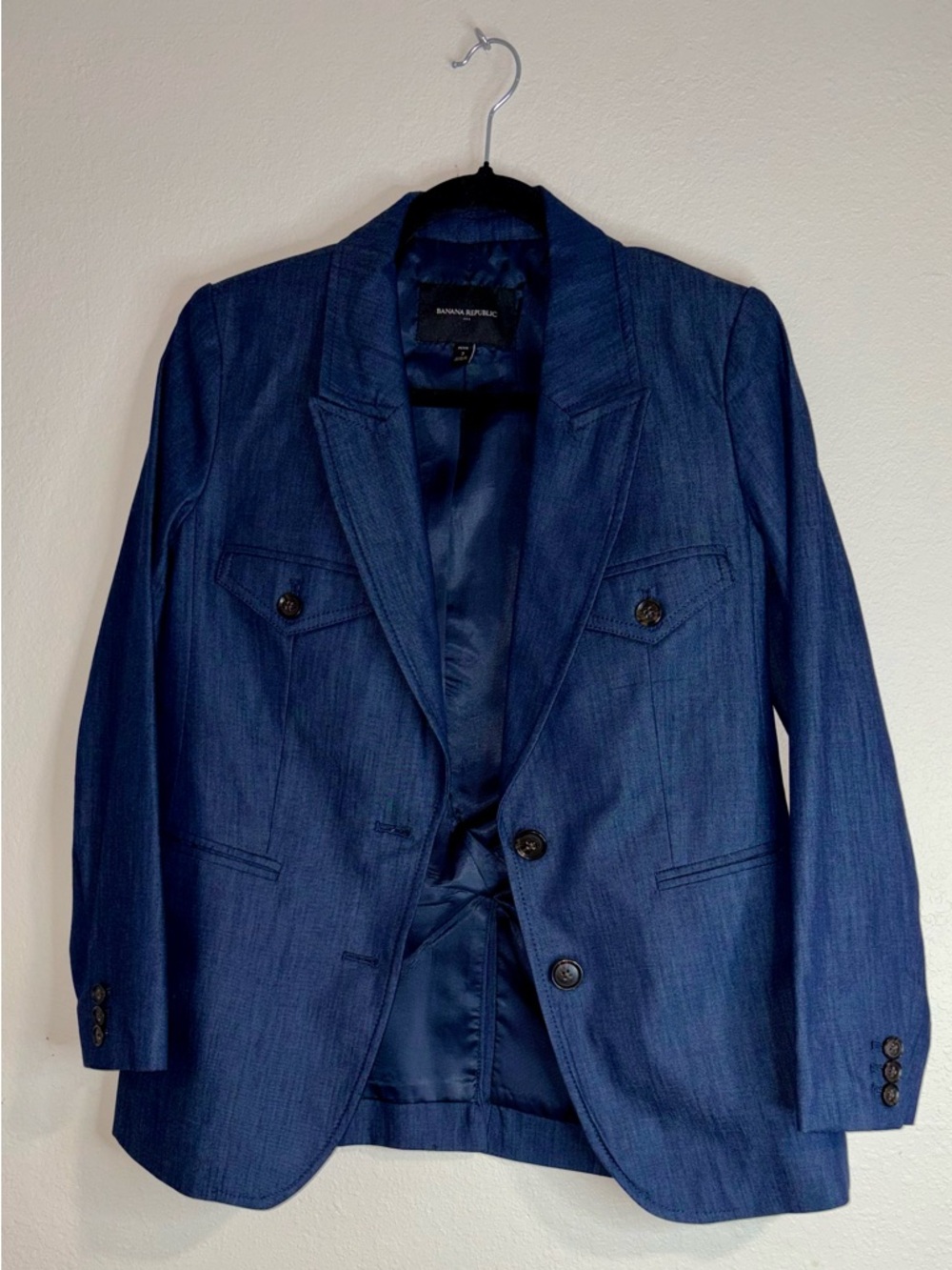 Banana Republic Deep Blue Men's Blazer Sport Coat